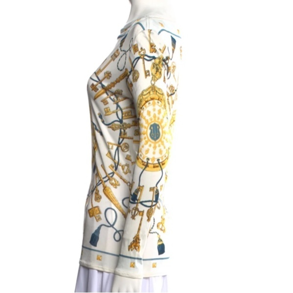 HERMÈS
Printed Bateau Neckline Top
Long sleeve - Picture 3 of 9